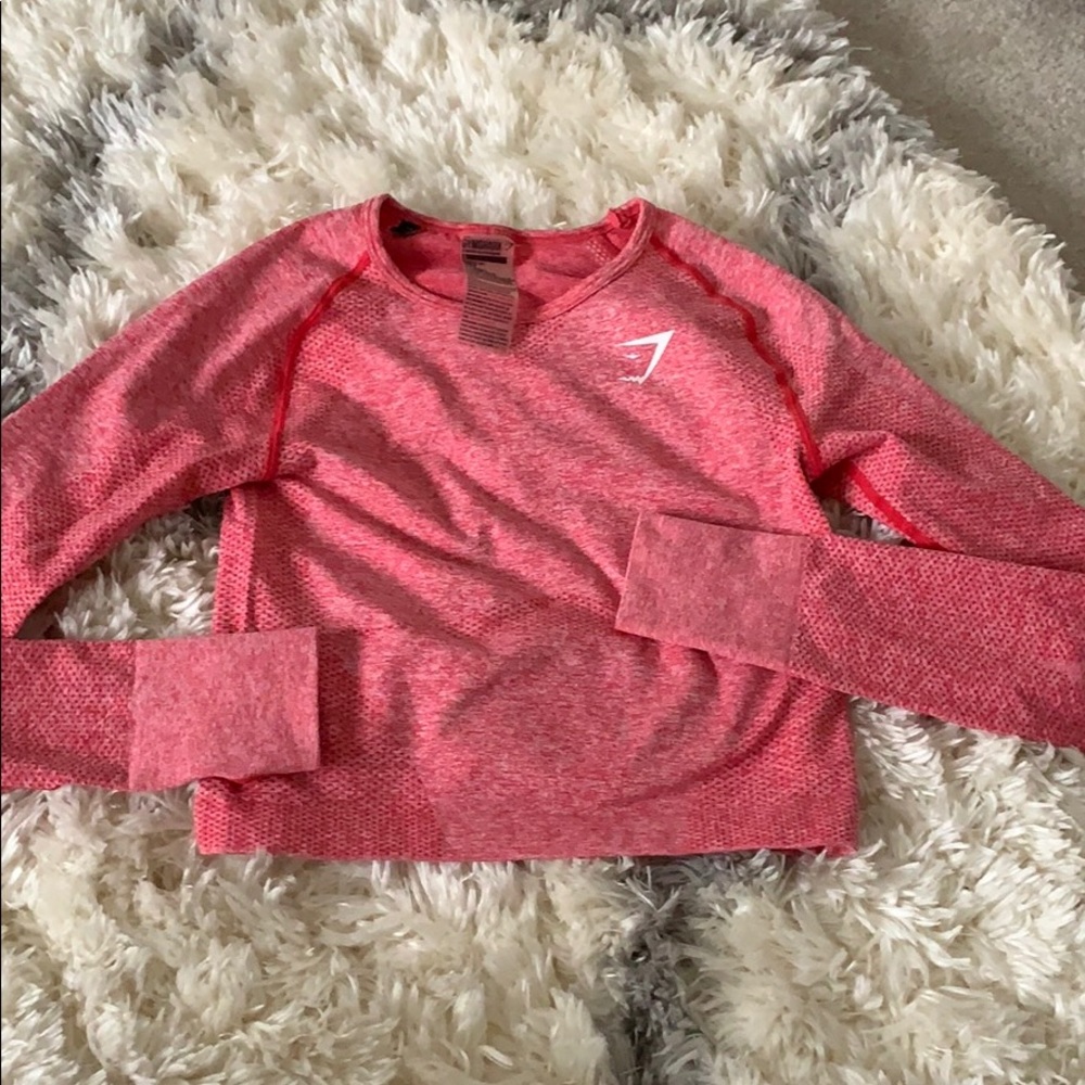 Gymshark cropped seamless top
